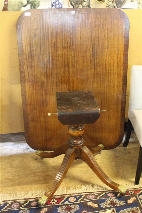 Regency style breakfast table